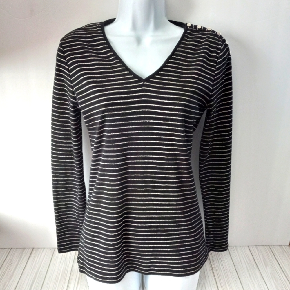Ralph Lauren Striped Long Sleeve Top